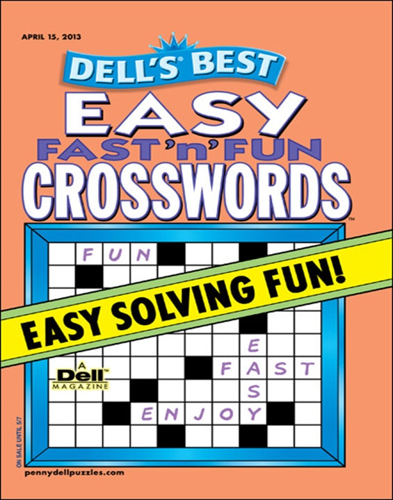 Dell s Easy Fast N Fun Crosswords BOP Mags Dell s easy fast n fun crosswords bop mags
